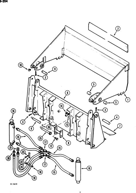 case 1825 replacement parts